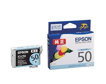 EPSON EP-803A インクジェットプリンター ICLC50ライトシアン Amazon.co.jp: エプソン 純正 インクカートリッジ 風船 ICLC50